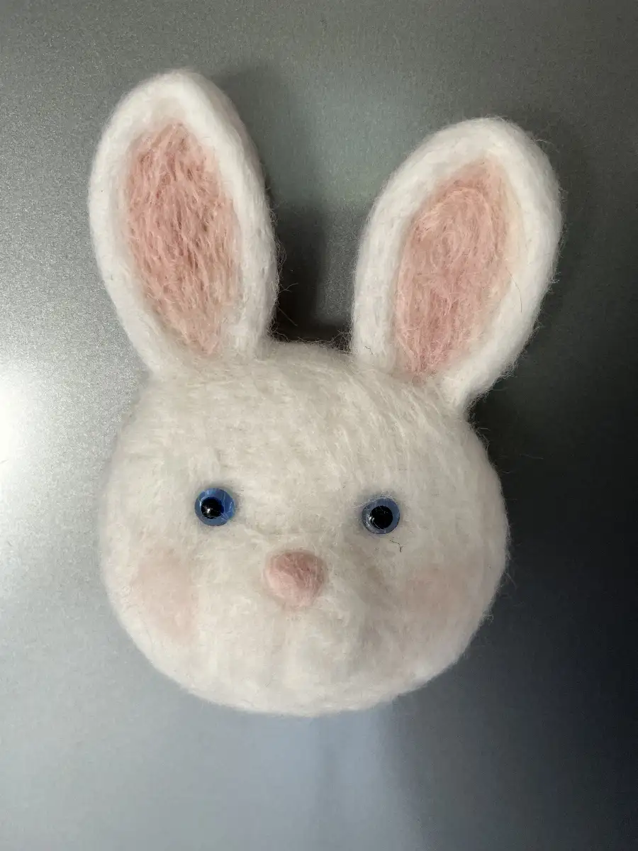 Magnets lapin blanc