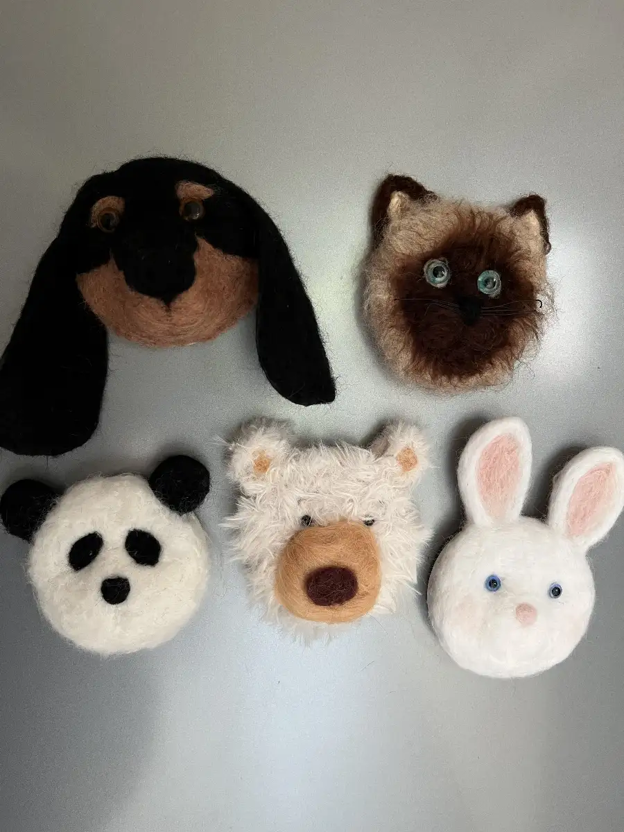 Magnets lapin blanc